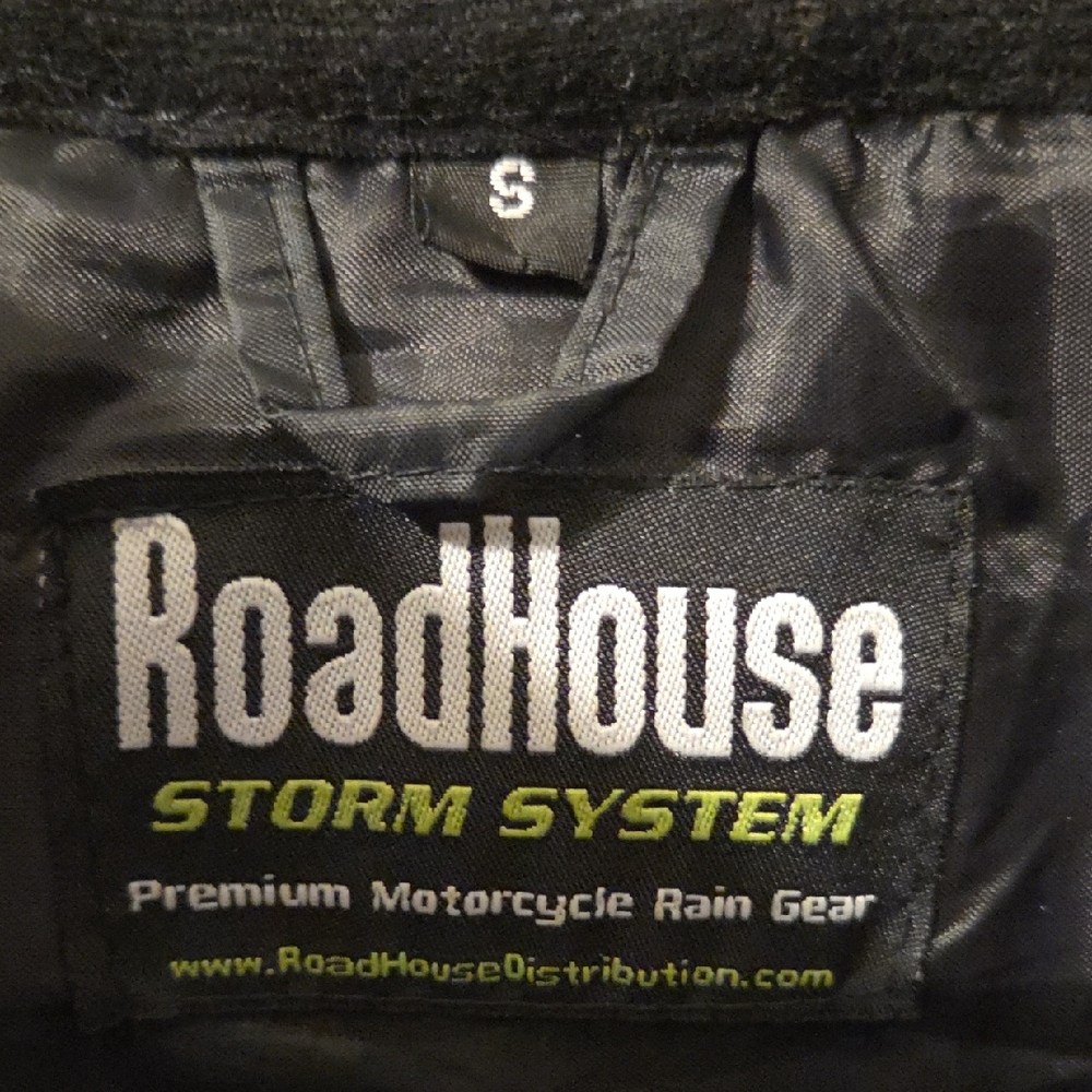 Men's Black Motorcycle rain gear - Picture 3 of 4